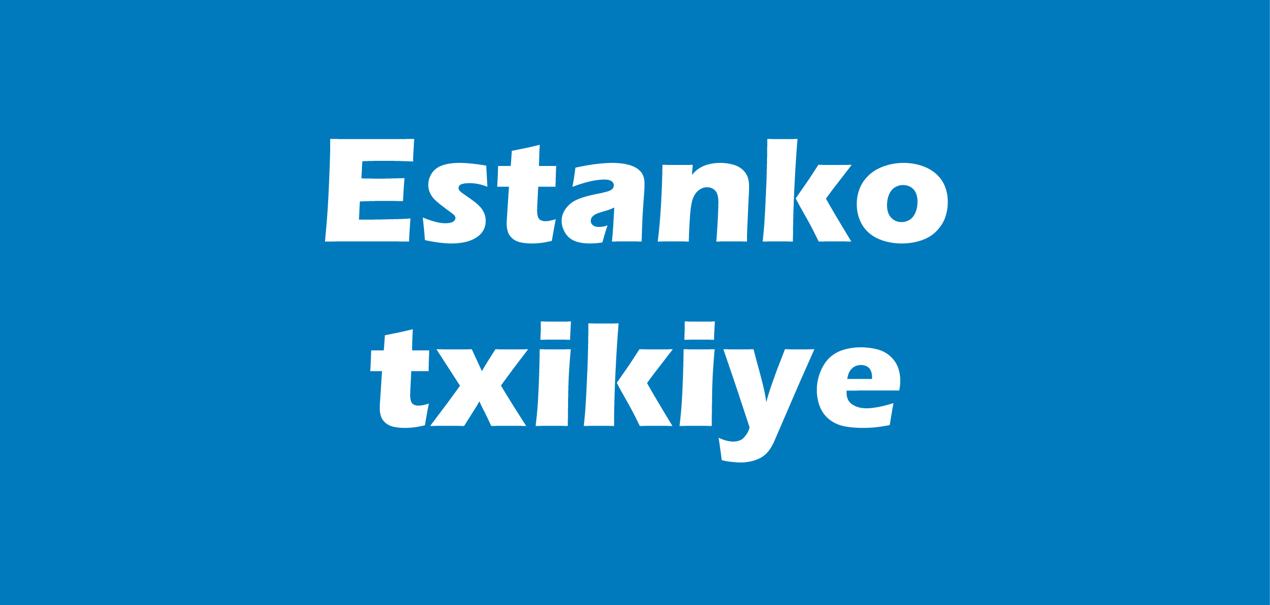 ESTANKO TXIKIYE LOGOA